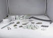 Immagine di Ricambio kit montaggio cabina box doccia ideal standard ideal-a bianco is