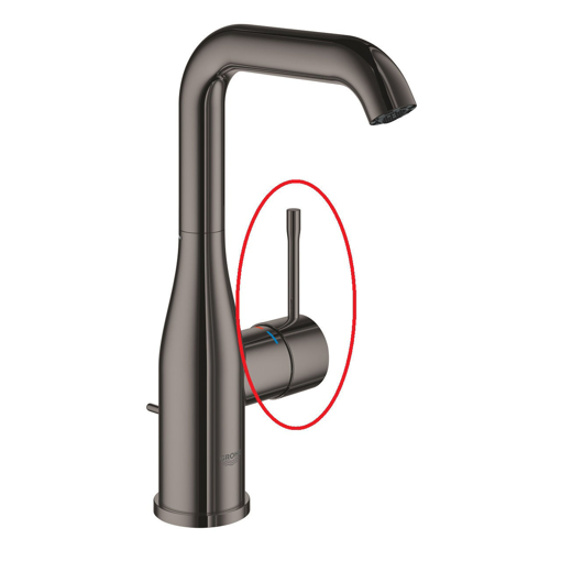 Immagine di Ricambio leva  grafite lucido per miscelatore lavabo essence grohe