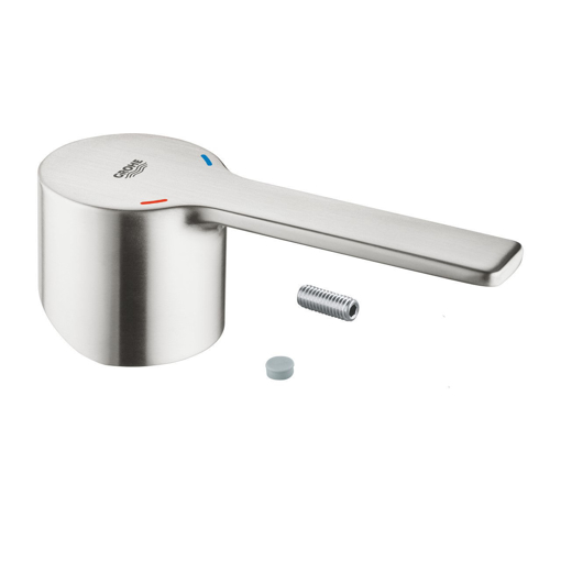 Immagine di Ricambio leva cromo spazzolato per miscelatore lineare grohe 46980dc0