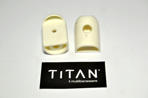 Immagine di Ricambio supporto carrello box doccia titan q9