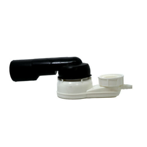 Immagine di Ricambio sifone plastica con adattatore 1/2" e ghiera per vasca albatros 5651100844