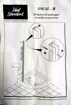 Immagine di Ricambio kit montaggio cabina box doccia ideal standard ideal-r cromato