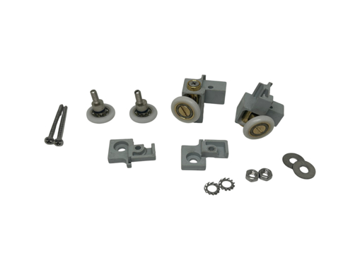 Immagine di Kit scorrimento 4 carrelli per box doccia vanity megius a400131