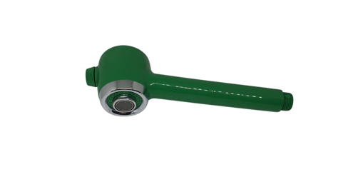 Immagine di Ricambio doccetta idromassaggio verde 3 funzioni con supporto a muro italform docital