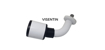 Immagine di Kit braccio doccia con soffione bianco visentin 22313501