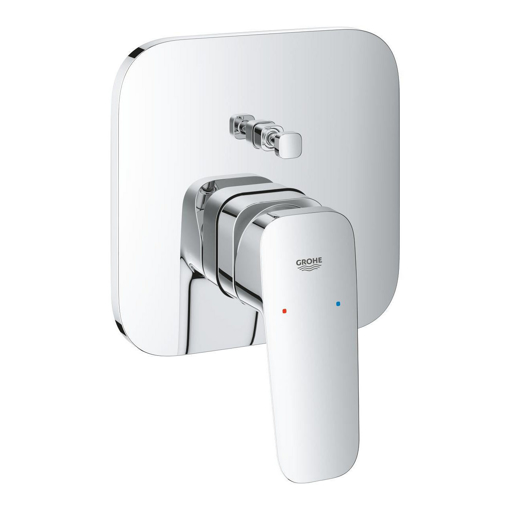 Immagine di Miscelatore monocomando a 2 vie con deviatore cubeo grohe 1017780000